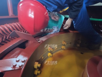 某化工企業2600KW壓縮機電機維修短路環