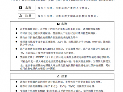 N2系列變頻器使用說明書