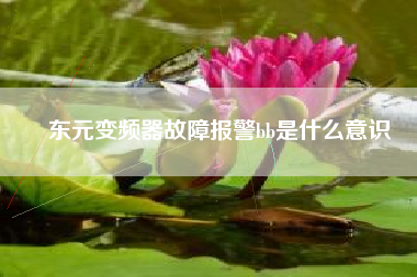 東元變頻器故障報警bb是什么意識